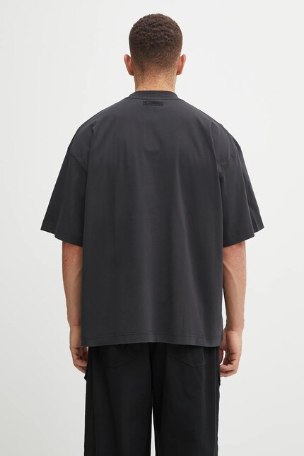 VETEMENTS cotton t-shirt Polizei Regular black color with a print