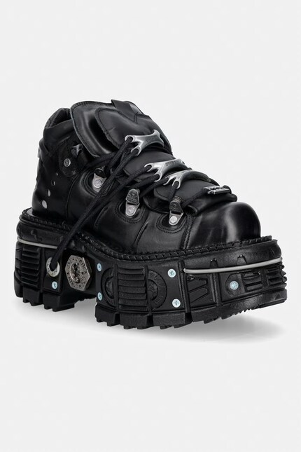 New Rock ITALI NEGRO, TERNERA NEGRO, PULIK NEGRO кроссовки для
