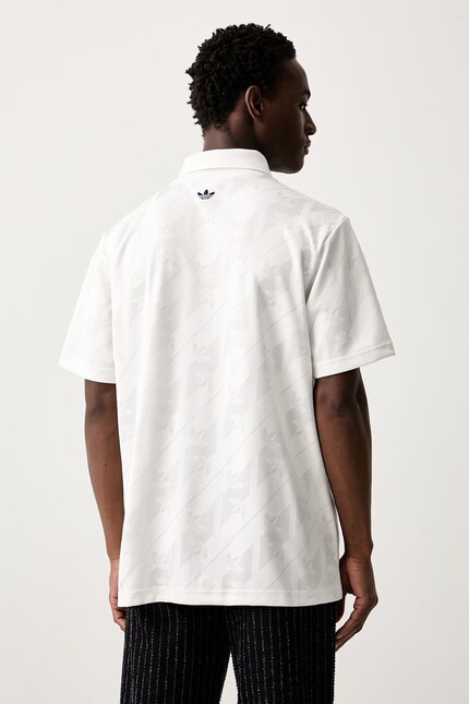 adidas Originals polo pentru bărbați alb KR7221 | ANSWEAR.ro