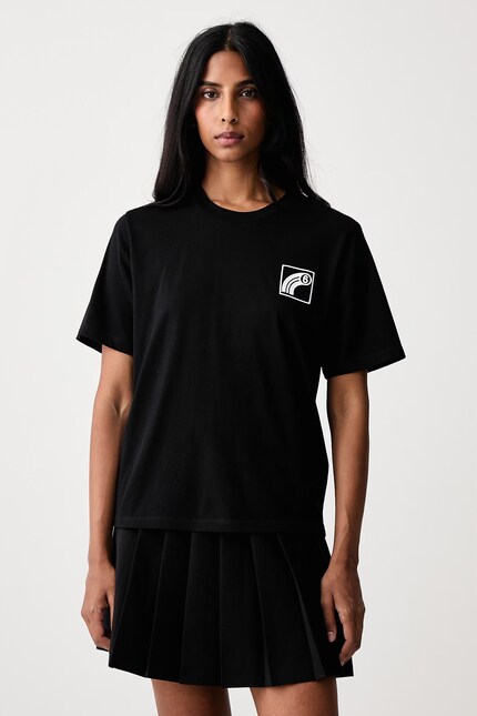 MM6 Maison Margiela t-shirt cotton Women's black S62GD0223-M20048