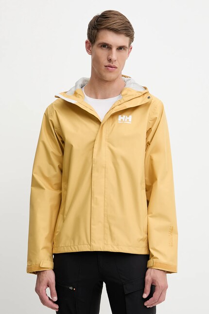 Helly Hansen trekking jacket Men's yellow at PRM US