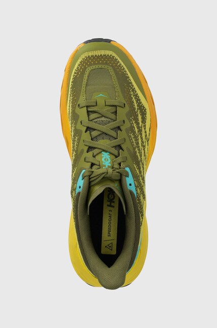 Hoka running shoes Speedgoat 5 green color at PRM US