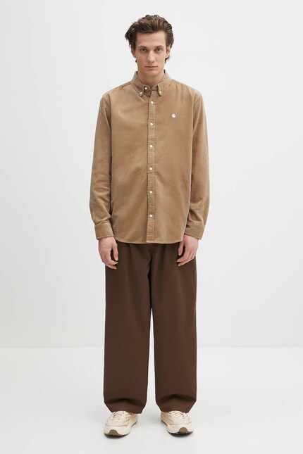 Carhartt WIP corduroy shirt L/S Madison Fine Cord Shirt PRM EU