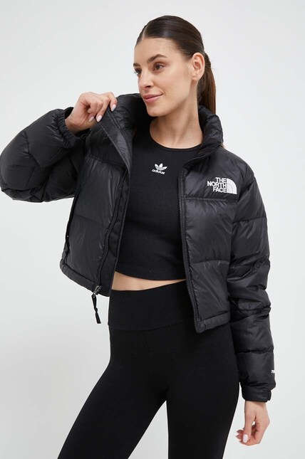 【THE NORTH FACE】 Short Compact Jacket The North Face NUPTSE SHORT JACKET - Jachetă cu puf - black/negru