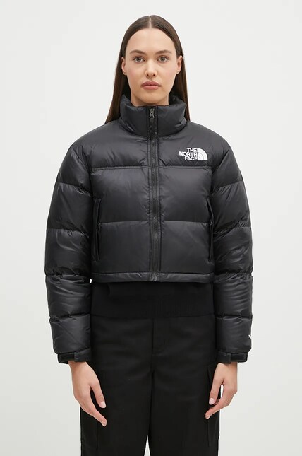 THENORTH FACEW'SNUPTSE SHORTJACKET最終お値下げ The North Face down jacket NUPTSE SHORT JACKET women's black color