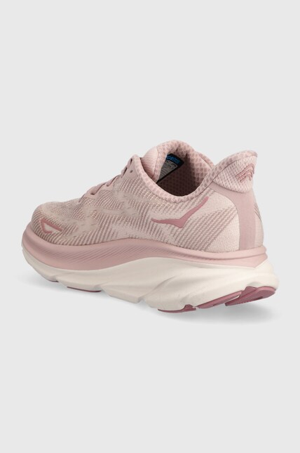 Hoka One One running shoes Clifton 9 pink color at PRM US