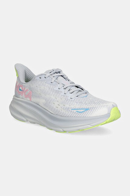 Hoka One One Clifton 9 Men\'s Size 8D B White Blue Running Shoes Sneaker 1127896 NEW Hoka One One Clifton 9 1127896/WWH Women main image 2