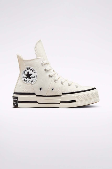 Converse Chuck Taylor All Star 70 Hi Plus Canvas Egret Black