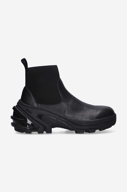 【プロフィール必読】サンドウィッチ 。1017 ALYX サイドゴアブーツ 1017 ALYX 9SM leather chelsea boots men's black color at PRM US