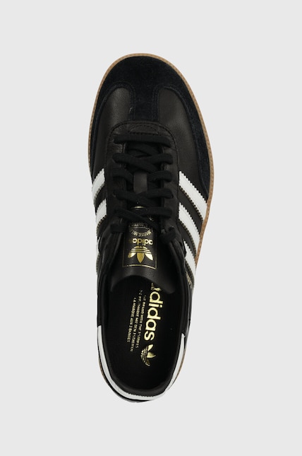 adidas Originals leather sneakers black color at PRM US