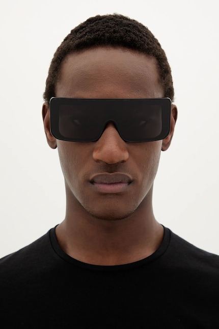 Rick Owens sunglasses black color at PRM US