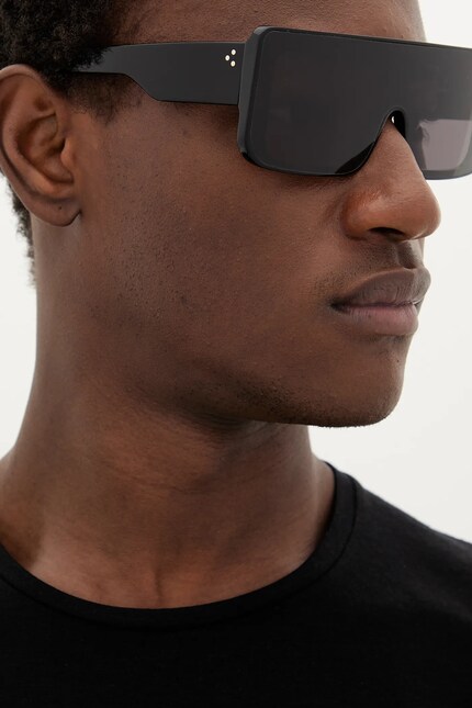 Rick Owens sunglasses black color at PRM US