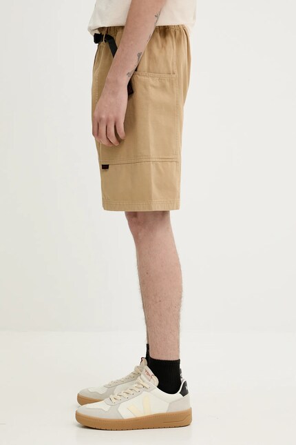 Gramicci cotton shorts Gadget Short beige color at PRM US