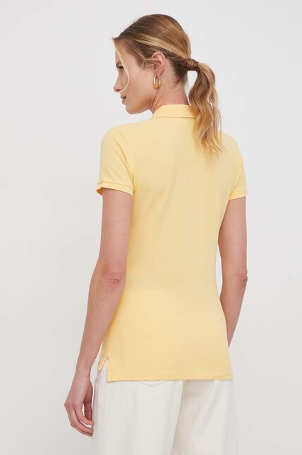 Поло Polo Ralph Lauren женский цвет жёлтый | ANSWEAR.ua