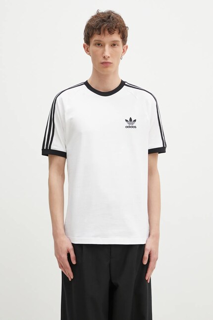 adidas Adicolor Classics 3-Stripes Tee White IA4846 at PRM US