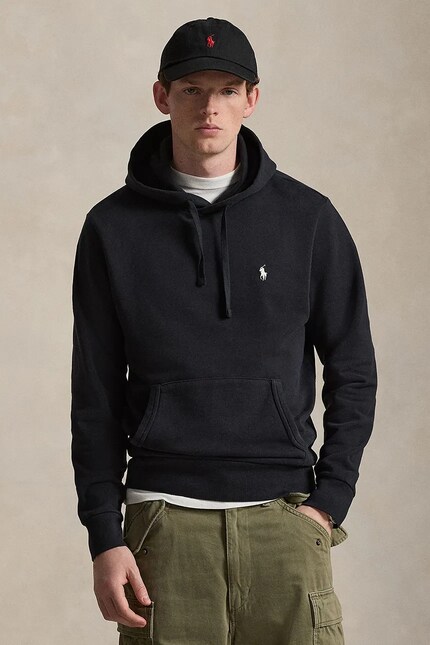 Polo Ralph Lauren hoodie cotton Men's black 710916690 at PRM US
