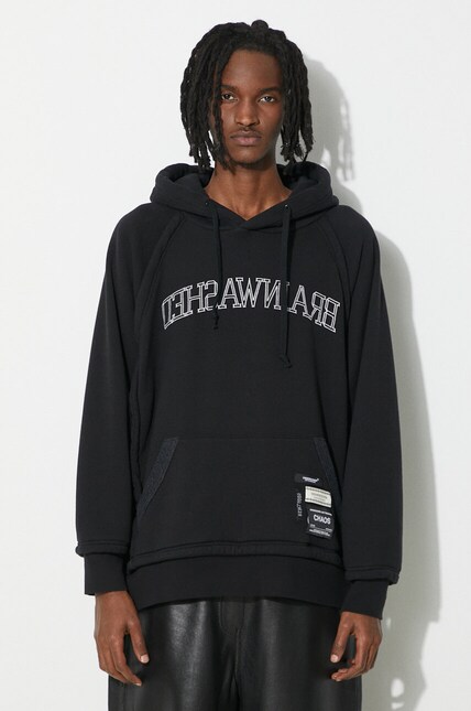 Undercover sweatshirt Hoodie men's black color UC1D4810 at PRM US