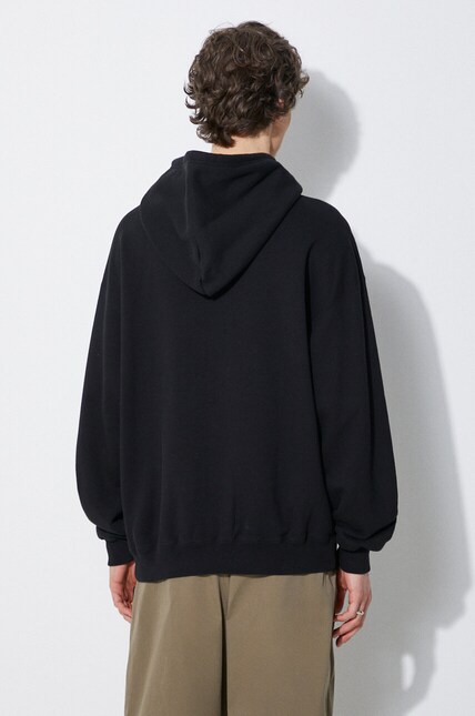 NEIGHBORHOOD cotton sweatshirt Classic men's black color hooded