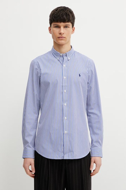 Polo Ralph Lauren shirt men's blue color at PRM US