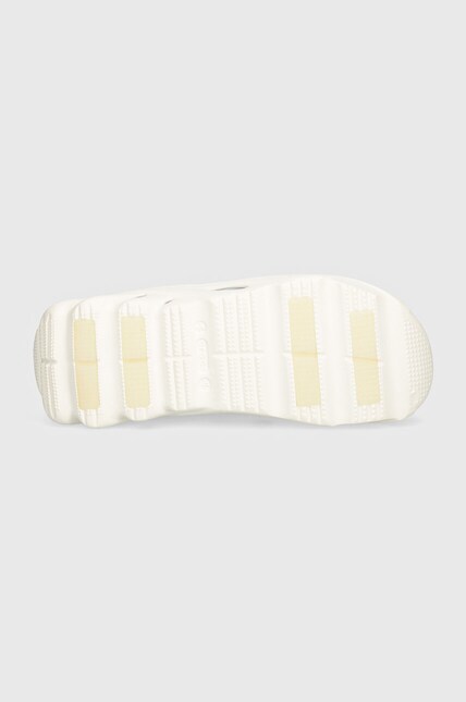 Crocs sliders Echo Storm white color 209414 at PRM US