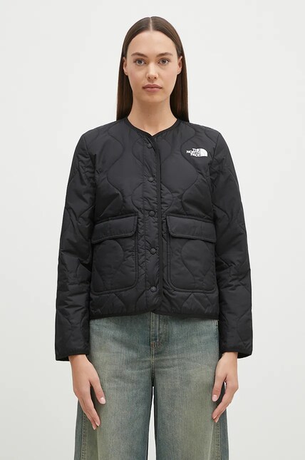 The North Face jacket women's black color at PRM US