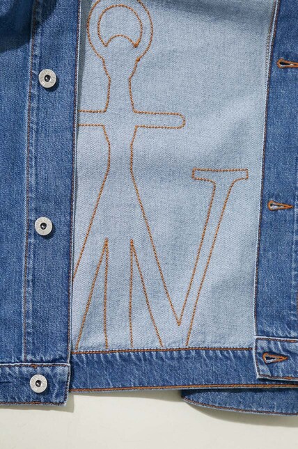 JW Anderson denim jacket Twisted Jacket women's blue color DJ0030