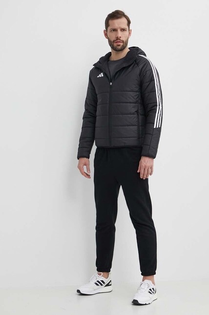 adidas Performance geaca sport Tiro 24 culoarea negru, de iarna