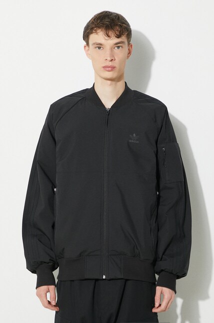 adidas Originals bomber jacket men's black color IS5385 at PRM US