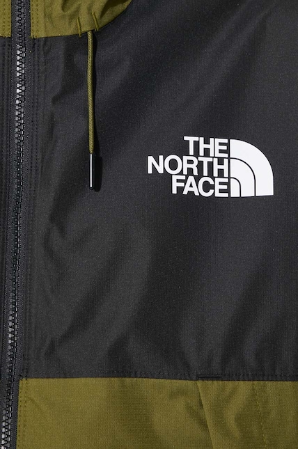 The North Face jacket M Mountain Q Jacket men's green color
