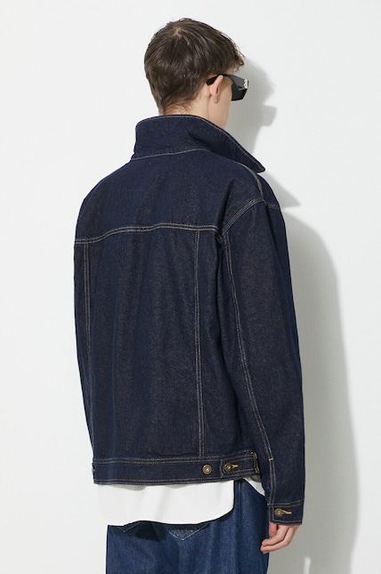 Dickies×LB Denim Jacket Blue Dickies denim jacket Madison men's navy blue color DK0A4YER at PRM US
