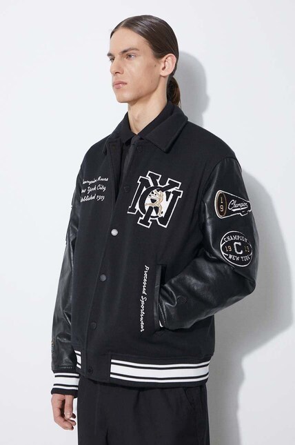 Mens Jackets Champion Black Bomber Jacket Hooded Puffer Champion Puffer Bomber Jacket Bomber Jacket Champion Down  Coat Bomber Jacket Champion Puffer