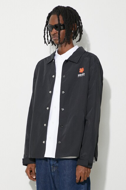 Kenzo jacket Boke Placed Light Coach men's black color