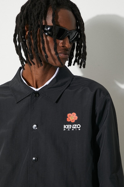 Kenzo jacket Boke Placed Light Coach men's black color