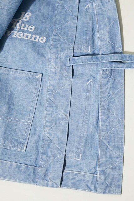 Kenzo denim jacket by Verdy Kimono men's blue color FE55DM1426H4