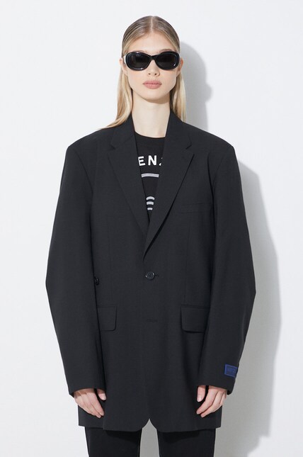 Kenzo wool jacket Solid Kimono Blazer PRM EU