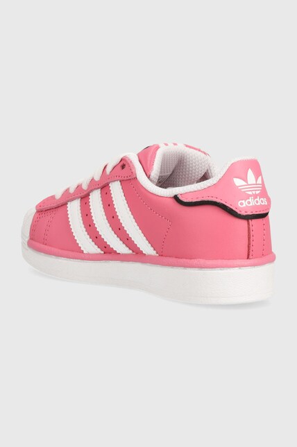 adidas Originals sneakersy skrzane dziecice SUPERSTAR kolor rowy |  Answear.com