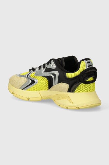 Lacoste sneakers L003 Neo Contrasted Textile yellow color