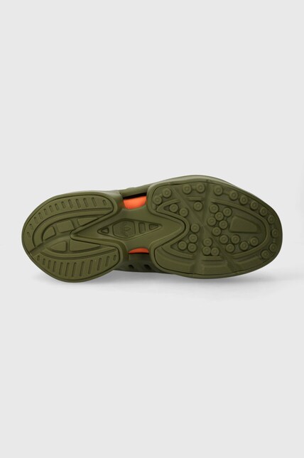 adidas Olive Green Climacool Sneakers with Orange Accents adidas Originals CLIMACOOL 1 UNISEX - Trainers - focus olive  main image 3