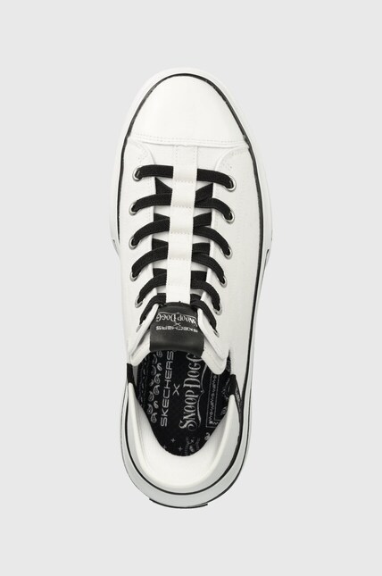 Skechers tenisi SKECHERS X SNOOP DOGG barbati, culoarea alb