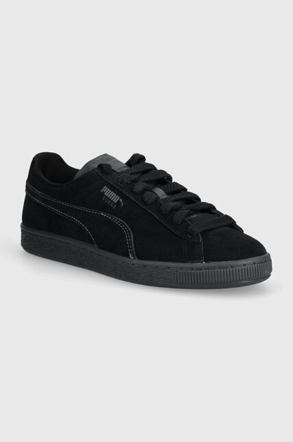 Puma suede sneakers Suede Lux black color 395736 at PRM US