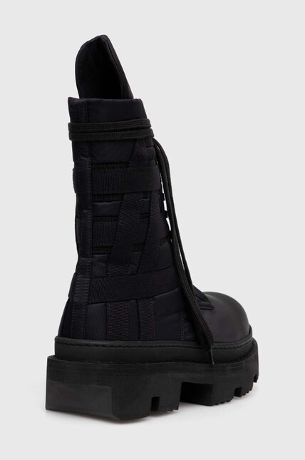 Rick Owens shoes Woven Padded Boots Army Megatooth Ankle Boot