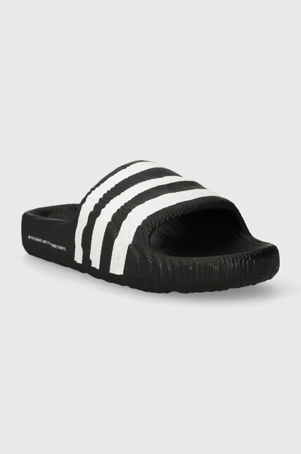 Adidas Adilette 22 Slides Sandals Shoes black white IF3670 new Mens Size 8 Adidas Originals ADILETTE 22 (CORE BLACK/FTWR WHITE) Men main image 3