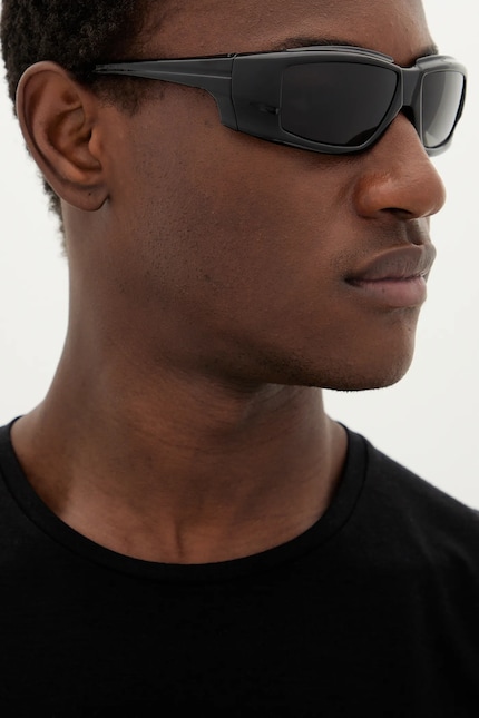 Rick Owens sunglasses Occhiali Da Sole Sunglasses Rick black color