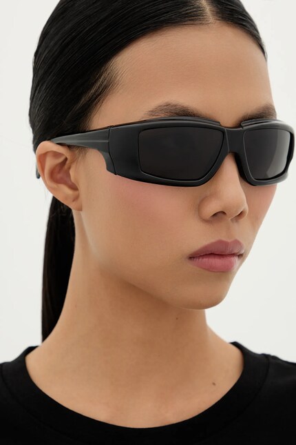 Rick Owens sunglasses Occhiali Da Sole Sunglasses Rick black color