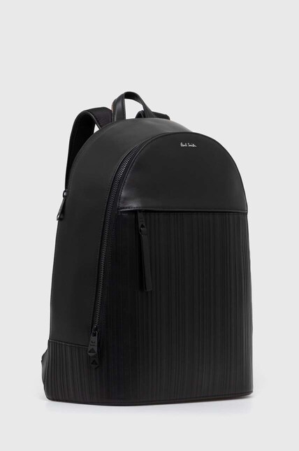 Paul Smith leather backpack black color smooth M1A-7586-AEMBST at
