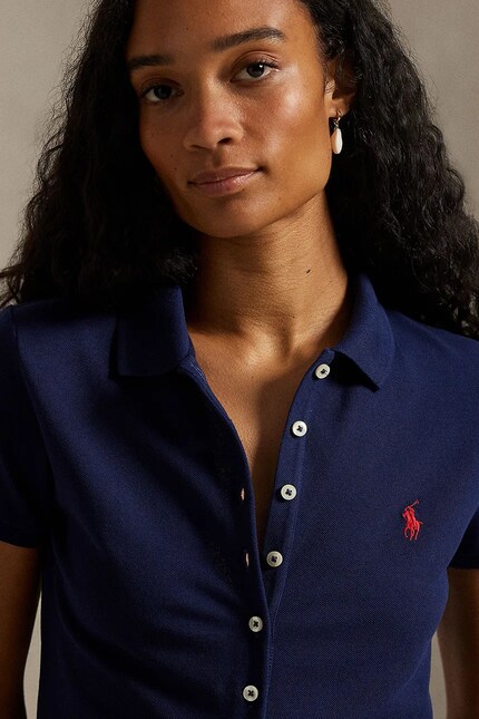 Polo Ralph Lauren polo shirt women's navy blue color 211939272 at