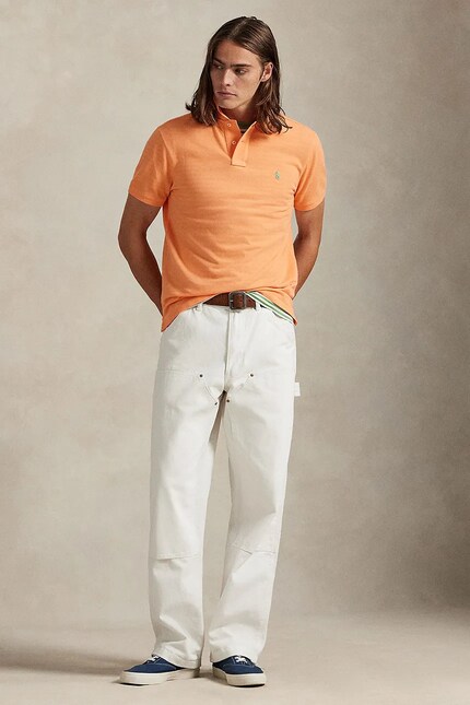 Polo Ralph Lauren Men's cotton polo shirt orange 710680784 at PRM US