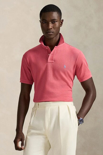 Polo Ralph Lauren Men's polo shirt cotton pink 710680784 at PRM US