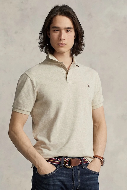 Polo Ralph Lauren Men's cotton Polo shirt beige 710680784 at PRM US Polo Ralph Lauren Men's cotton Polo shirt beige 710680784 at PRM US