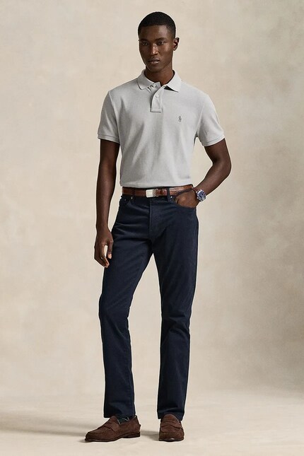 Polo Ralph Lauren Polo shirt cotton Men's gray 710680784 at PRM US
